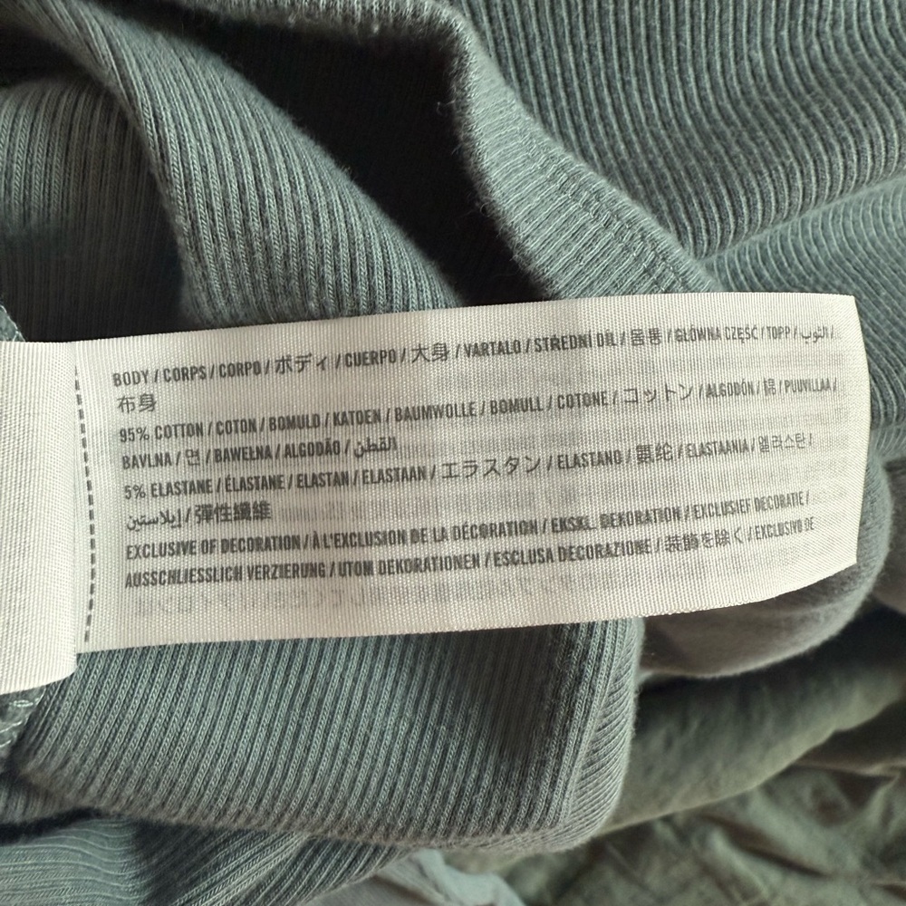 Abercrombie & Fitch Women's blue Twist Front Blouse - Picture 4 of 5
